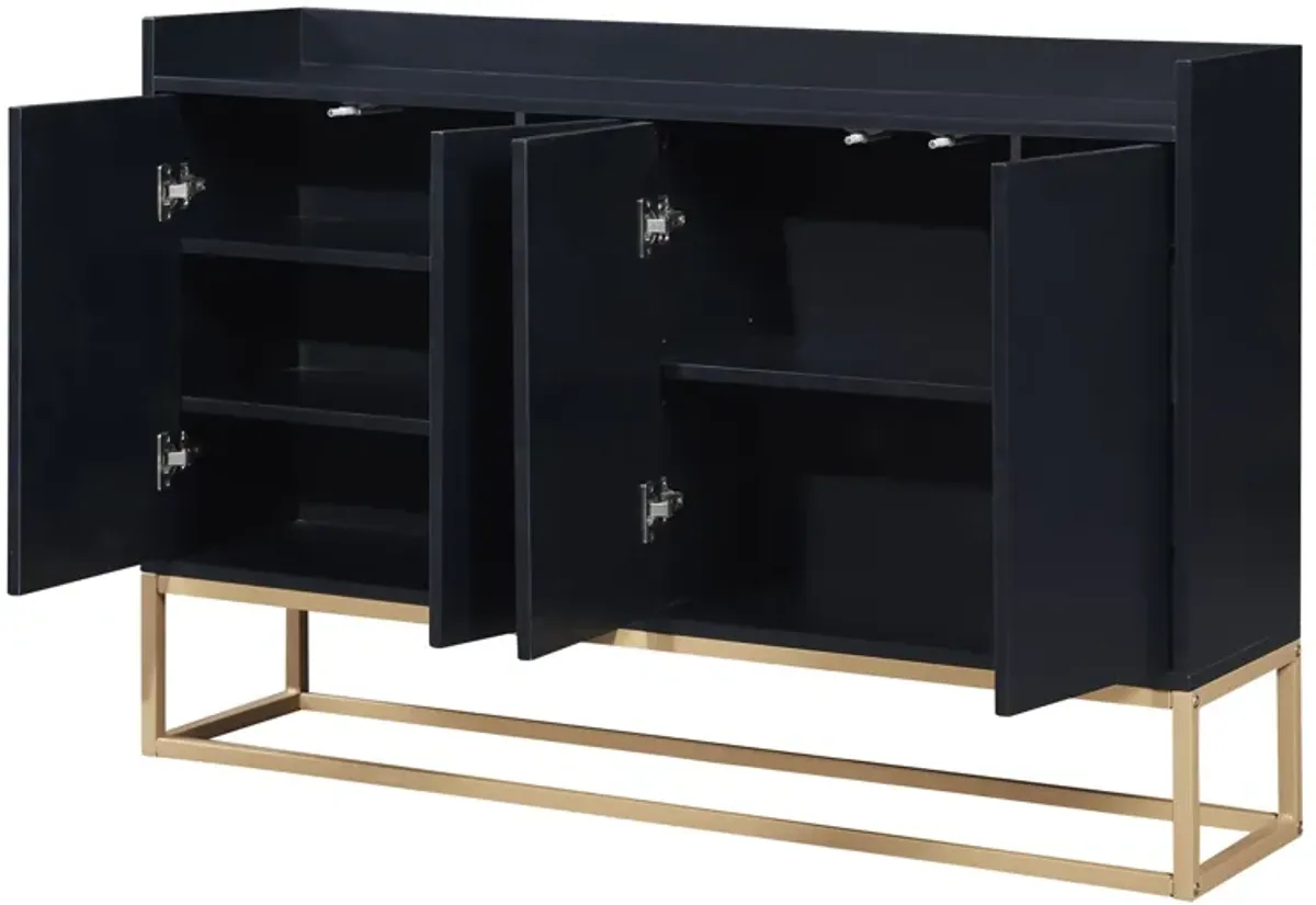 Modern Sideboard Elegant Buffet Cabinet With Large Storage Space For Dining Room, Entryway