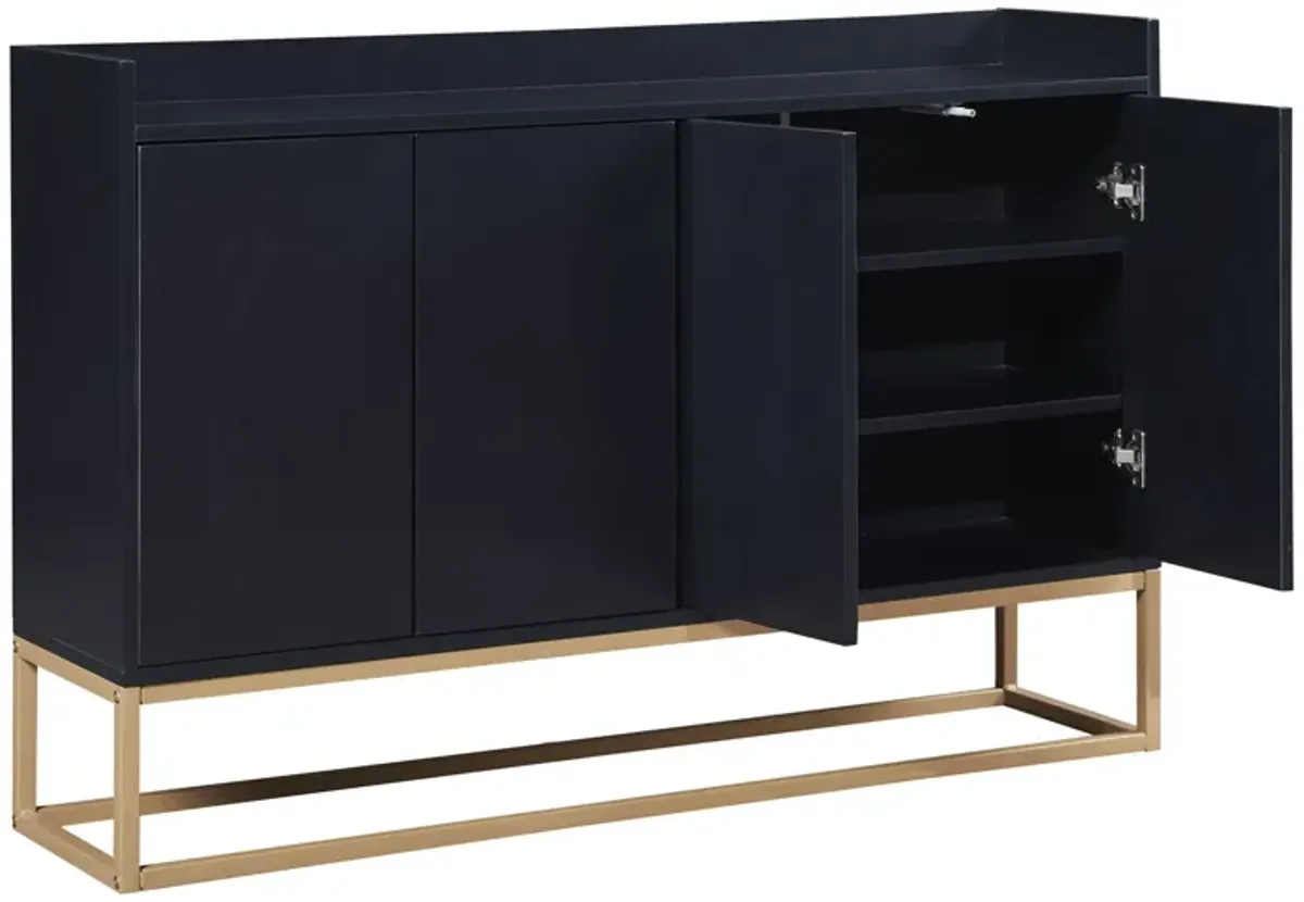 Modern Sideboard Elegant Buffet Cabinet With Large Storage Space For Dining Room, Entryway