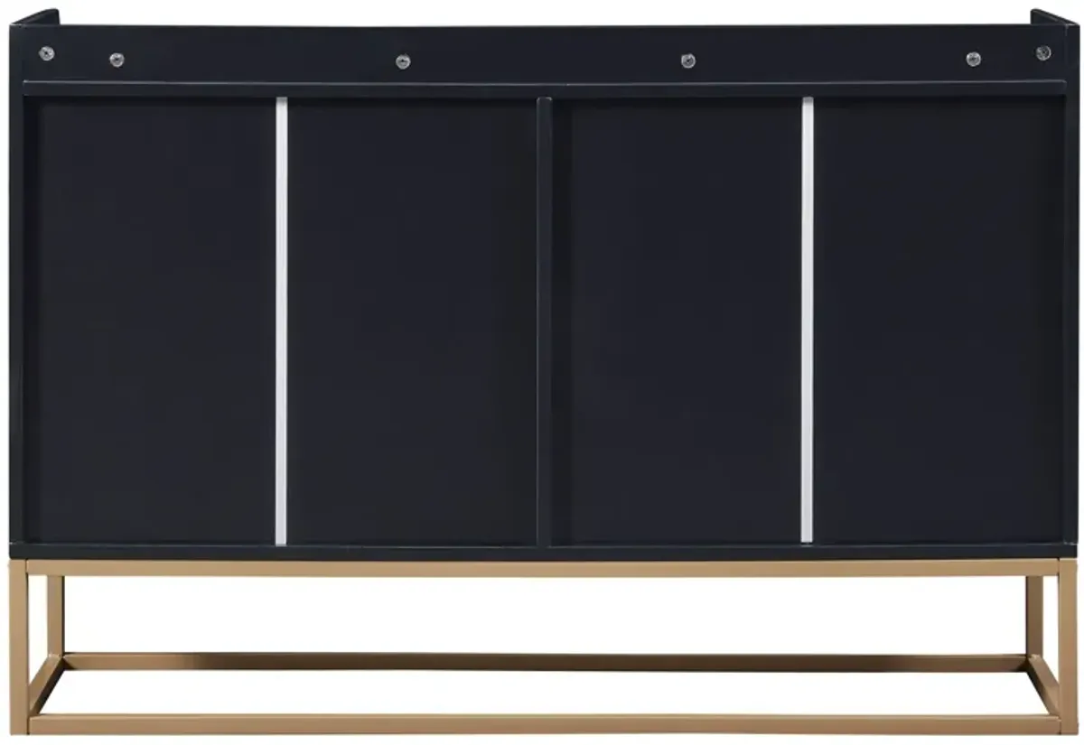 Modern Sideboard Elegant Buffet Cabinet With Large Storage Space For Dining Room, Entryway