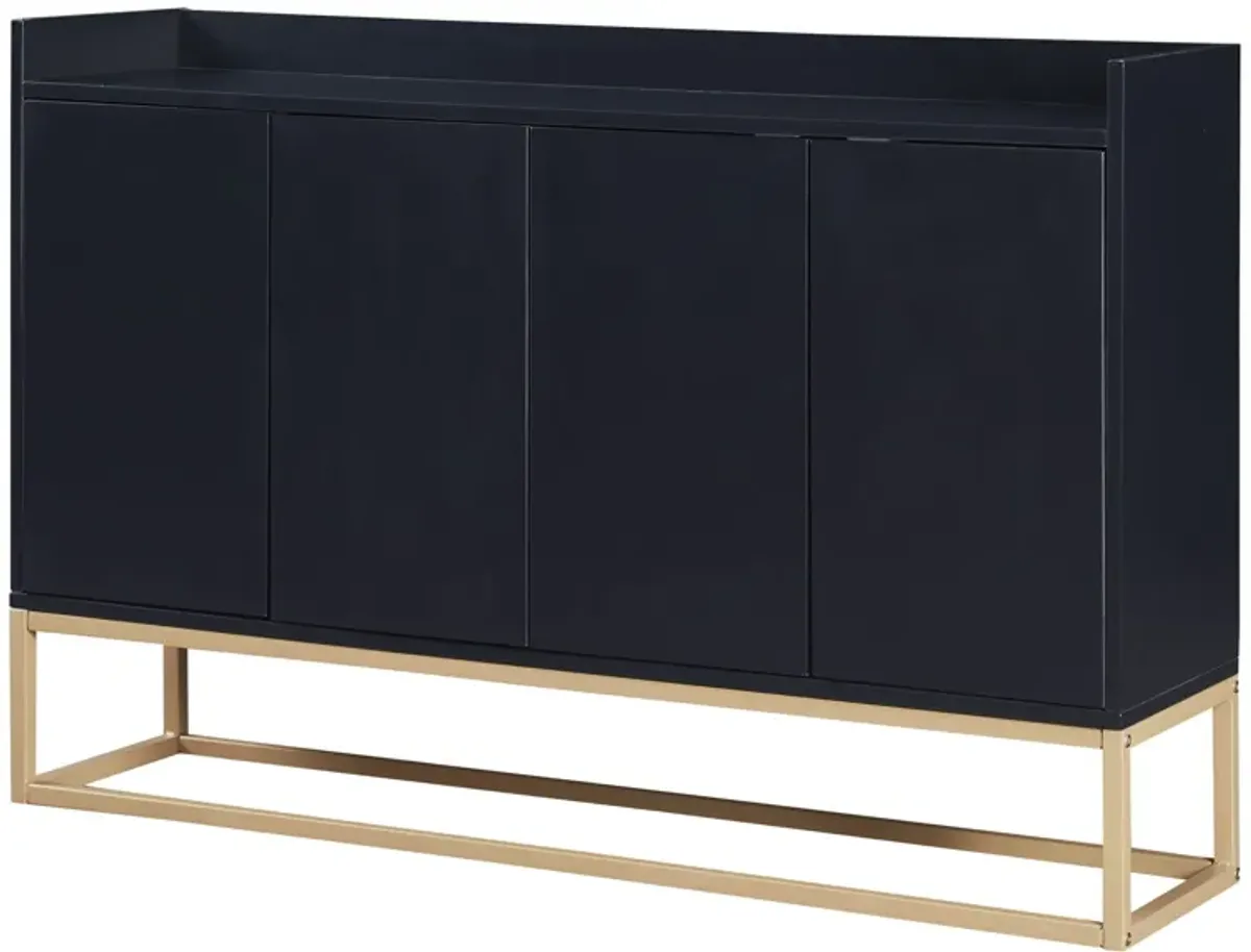 Modern Sideboard Elegant Buffet Cabinet With Large Storage Space For Dining Room, Entryway