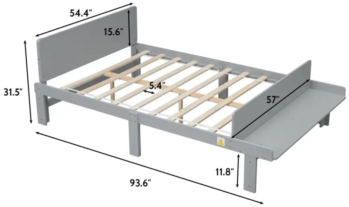 Bed With Footboard Bench