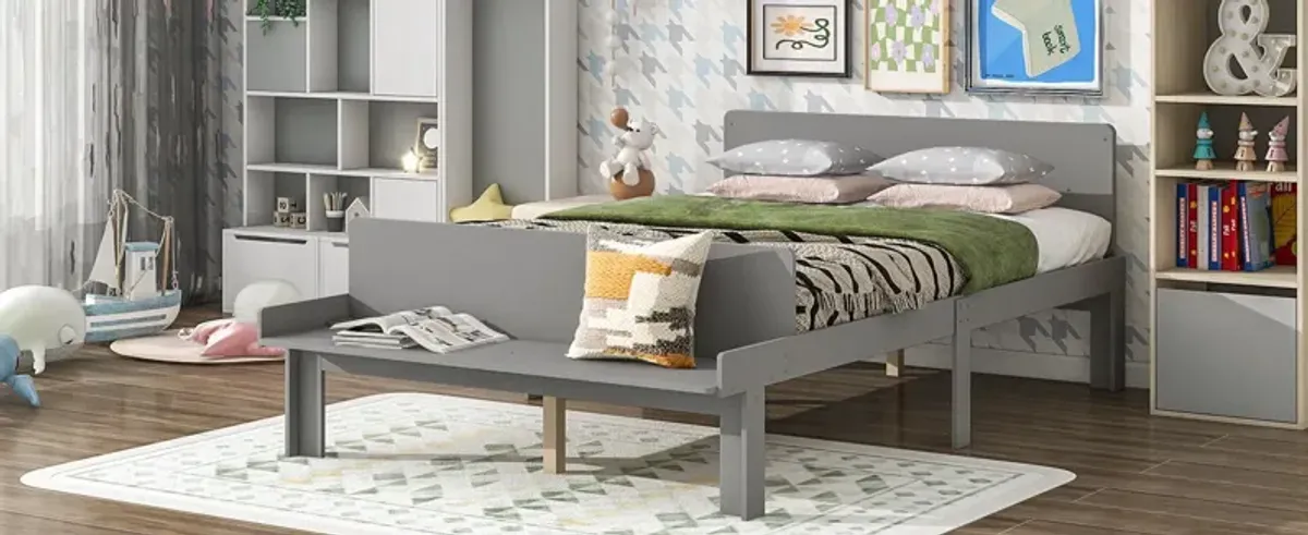 Bed With Footboard Bench