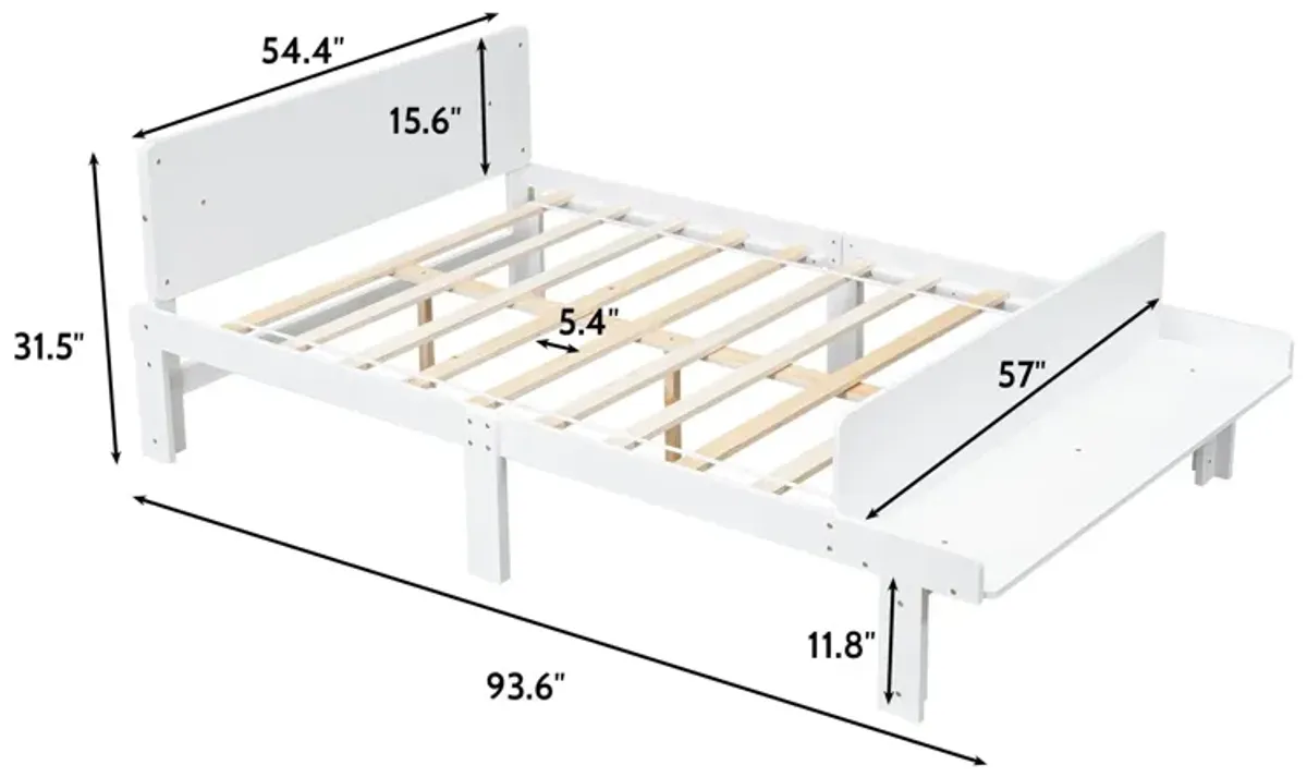 Bed With Footboard Bench