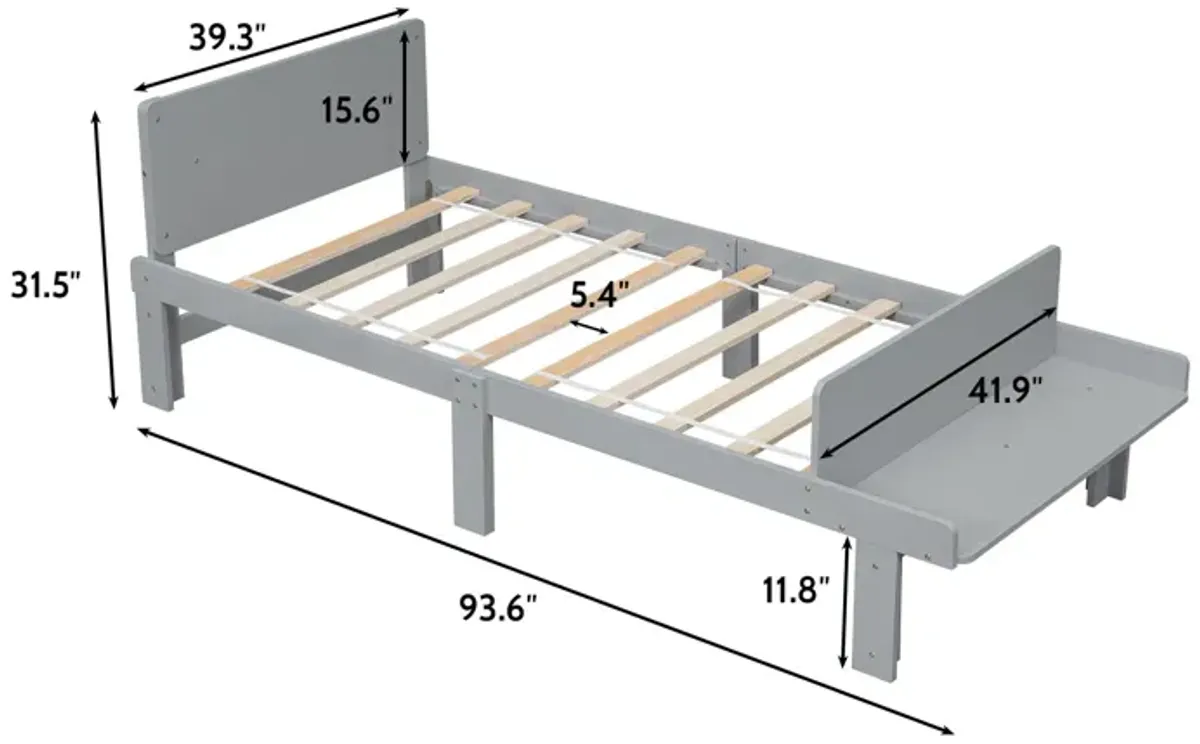 Bed With Footboard Bench