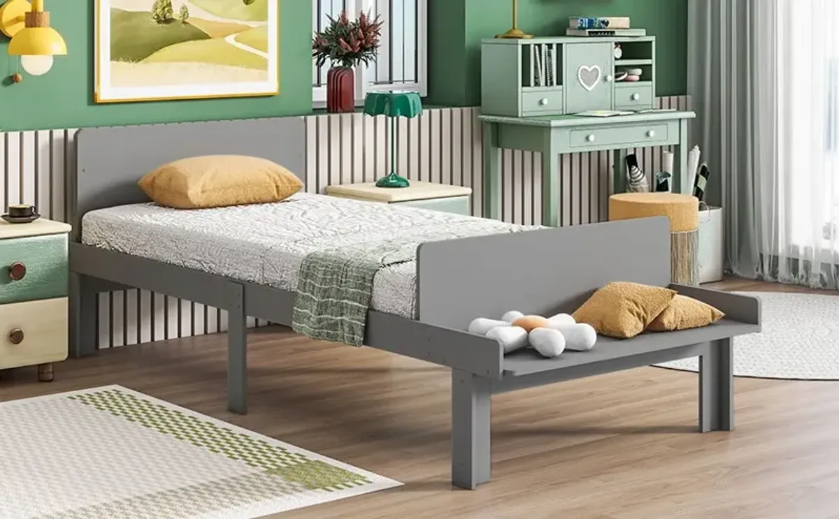 Bed With Footboard Bench