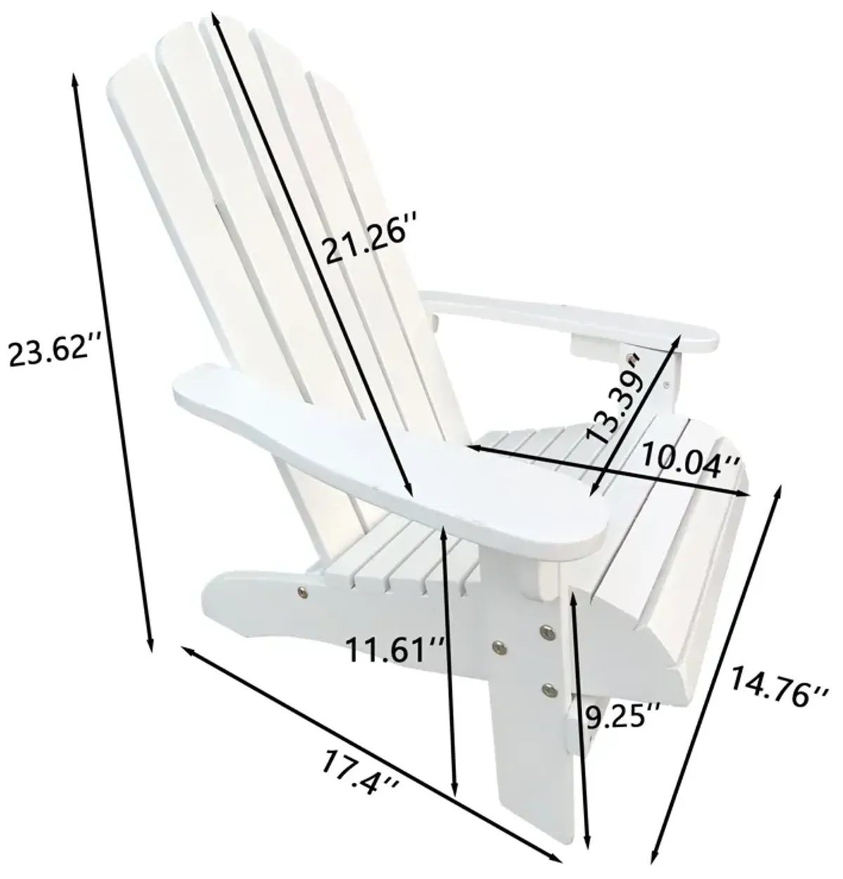 Outdoor Or Indoor Children Adirondack Chair