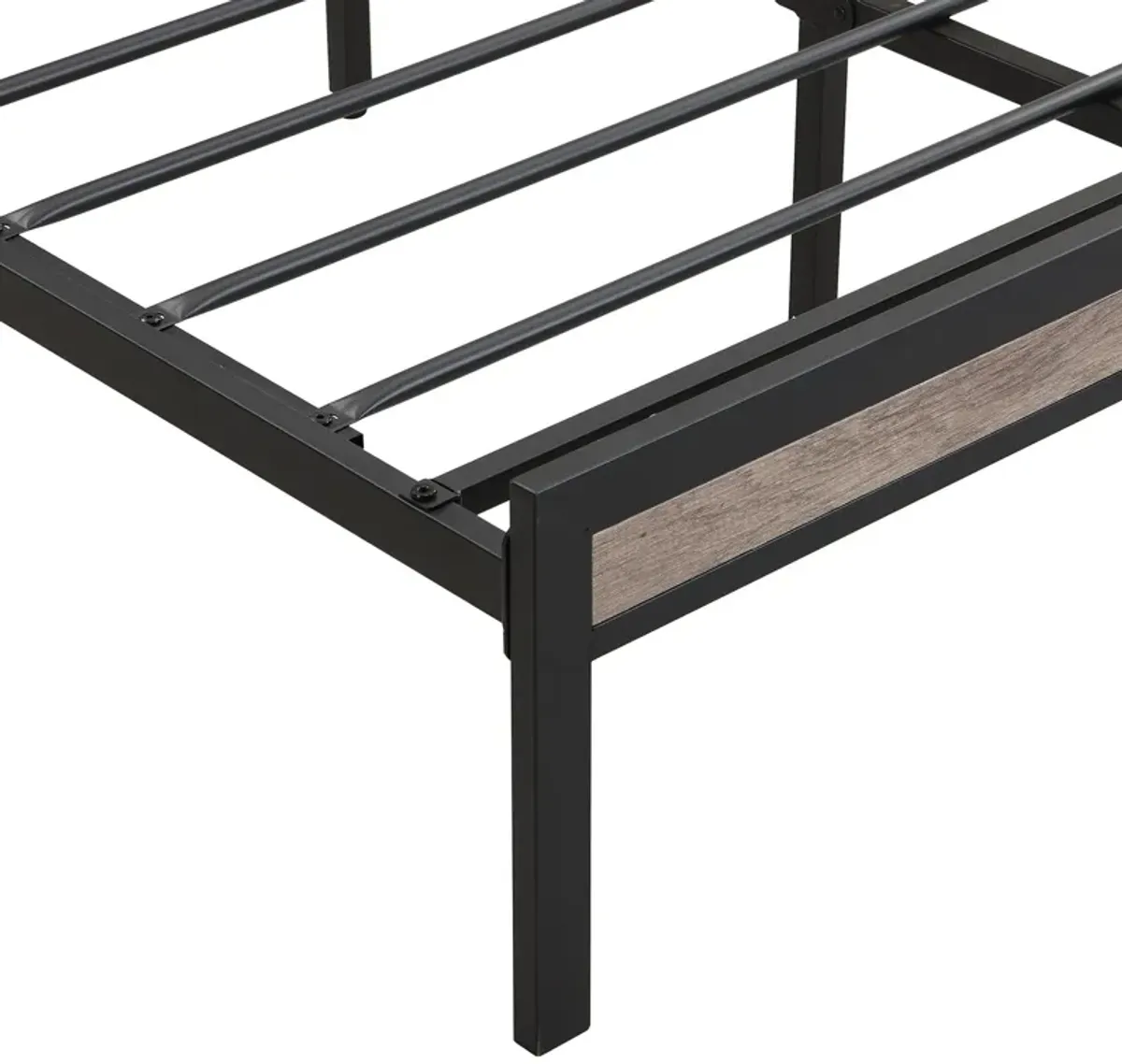 Metal Platform Bed Frame With Upholsteryolstery Storage Function Headboard And USB Liner And Footboard With Drawers, No Box Spring Needed, Large Under Bed Storage