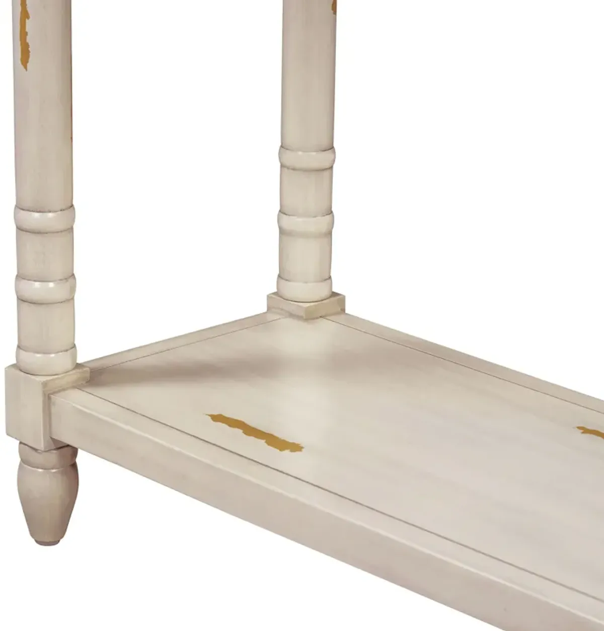 Console Table Sofa Table With Drawers For Entryway With Projecting Drawers And Long Shelf