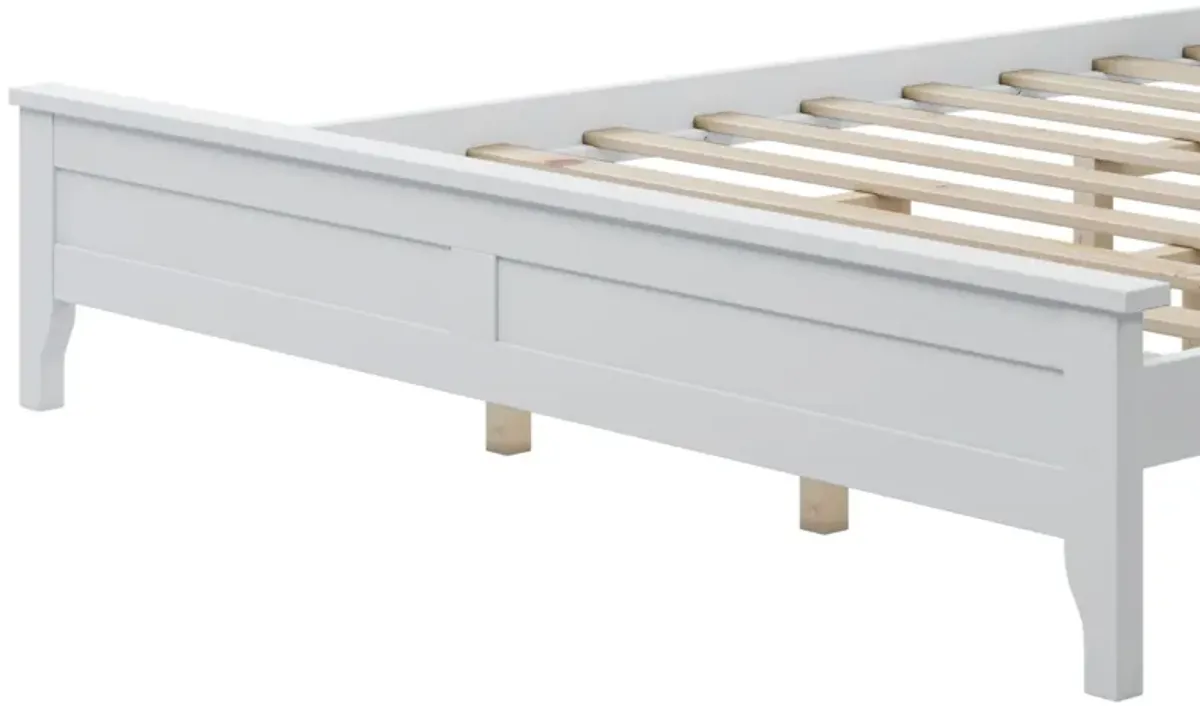 Modern Solid Wood Platform Bed