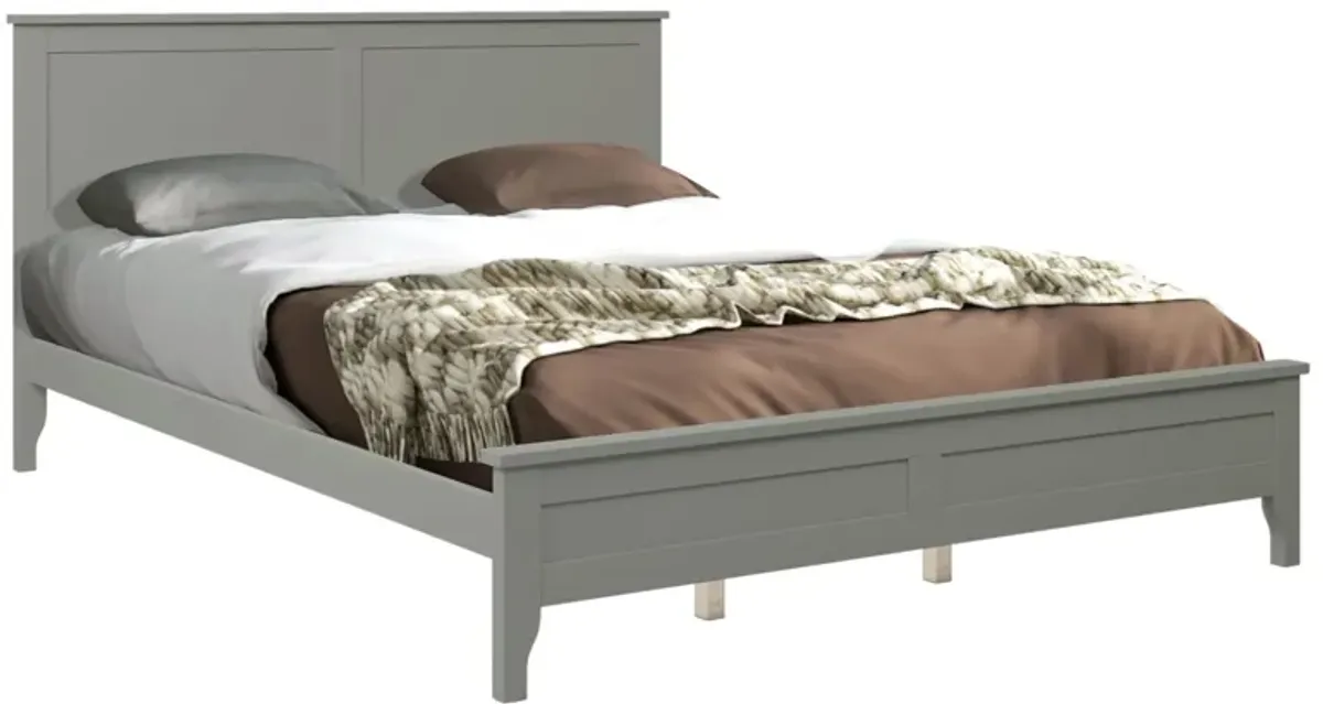 Modern Solid Wood Platform Bed