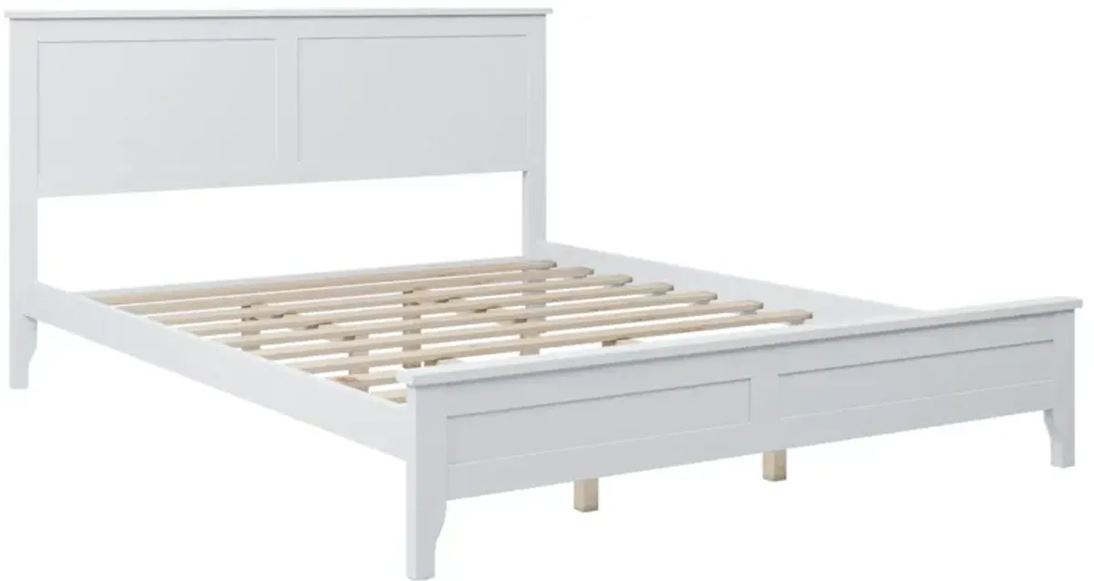 Modern Solid Wood Platform Bed