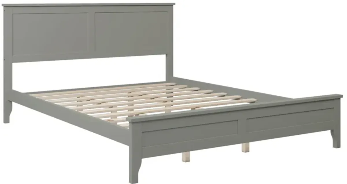 Modern Solid Wood Platform Bed