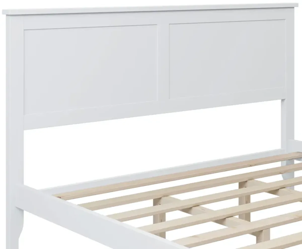 Modern Solid Wood Platform Bed