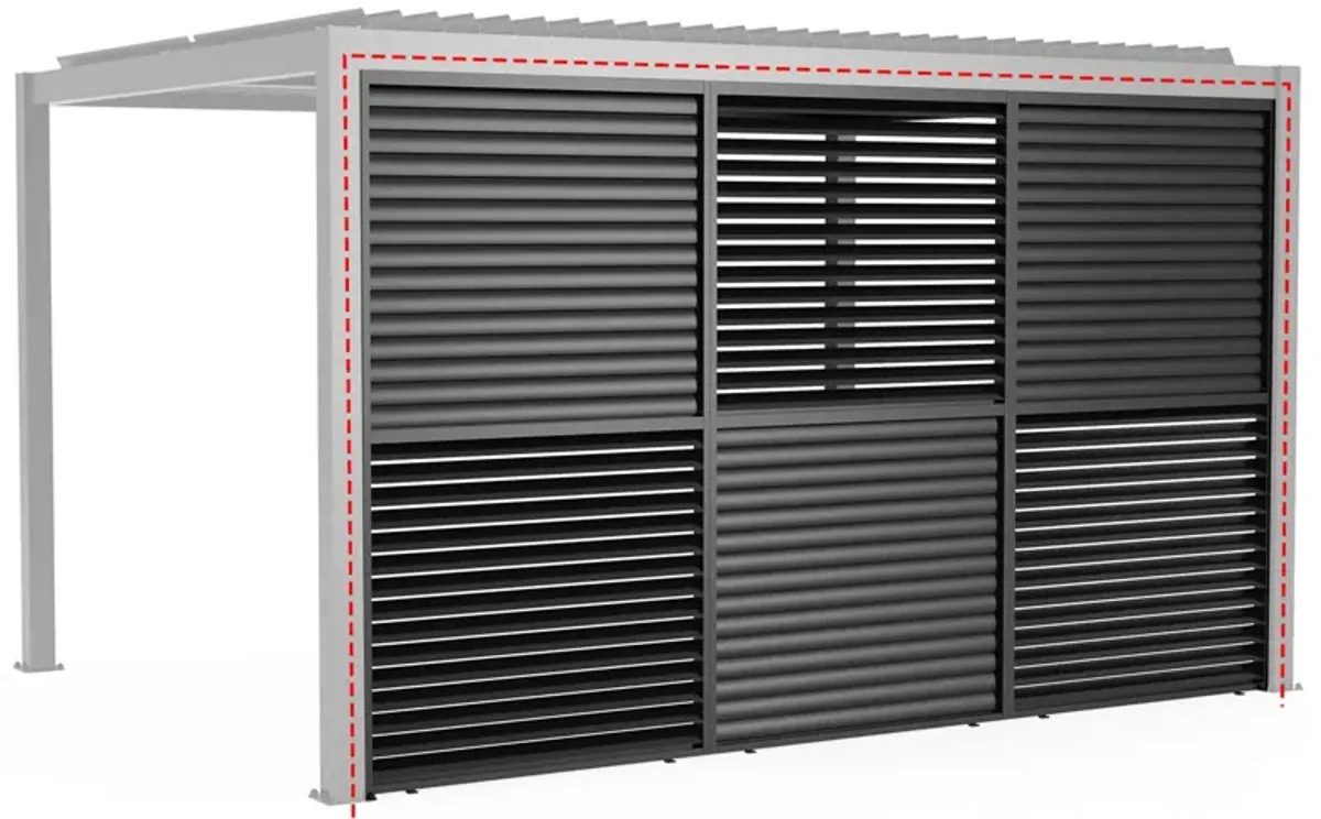 Louver Grille Frame & Louvers