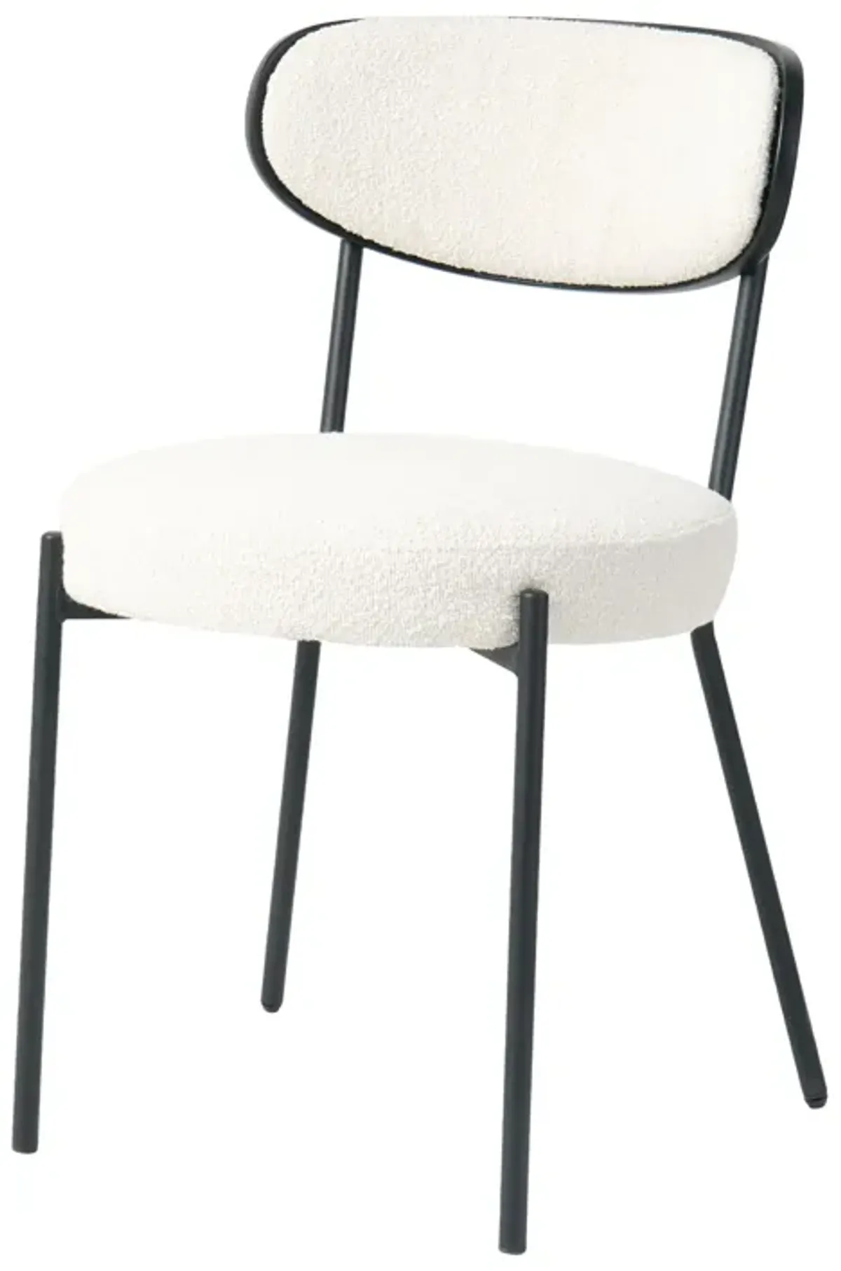 Modern Gray Simple Teddy Velvet Dining Chair Upholstered Chair Family Bedroom Stool Back Dressing, Black Round Table Set, Bentwood Covered With Ash Veneer Chair Back, Chair Metal Leg