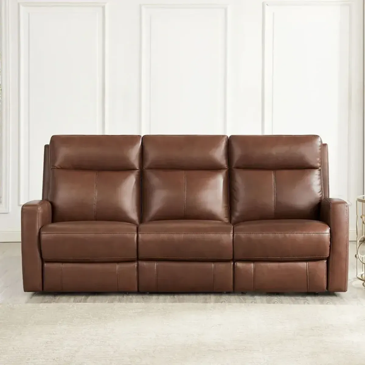 Vienna - Power Headrest Zero Gravity Reclining Sofa - Brown