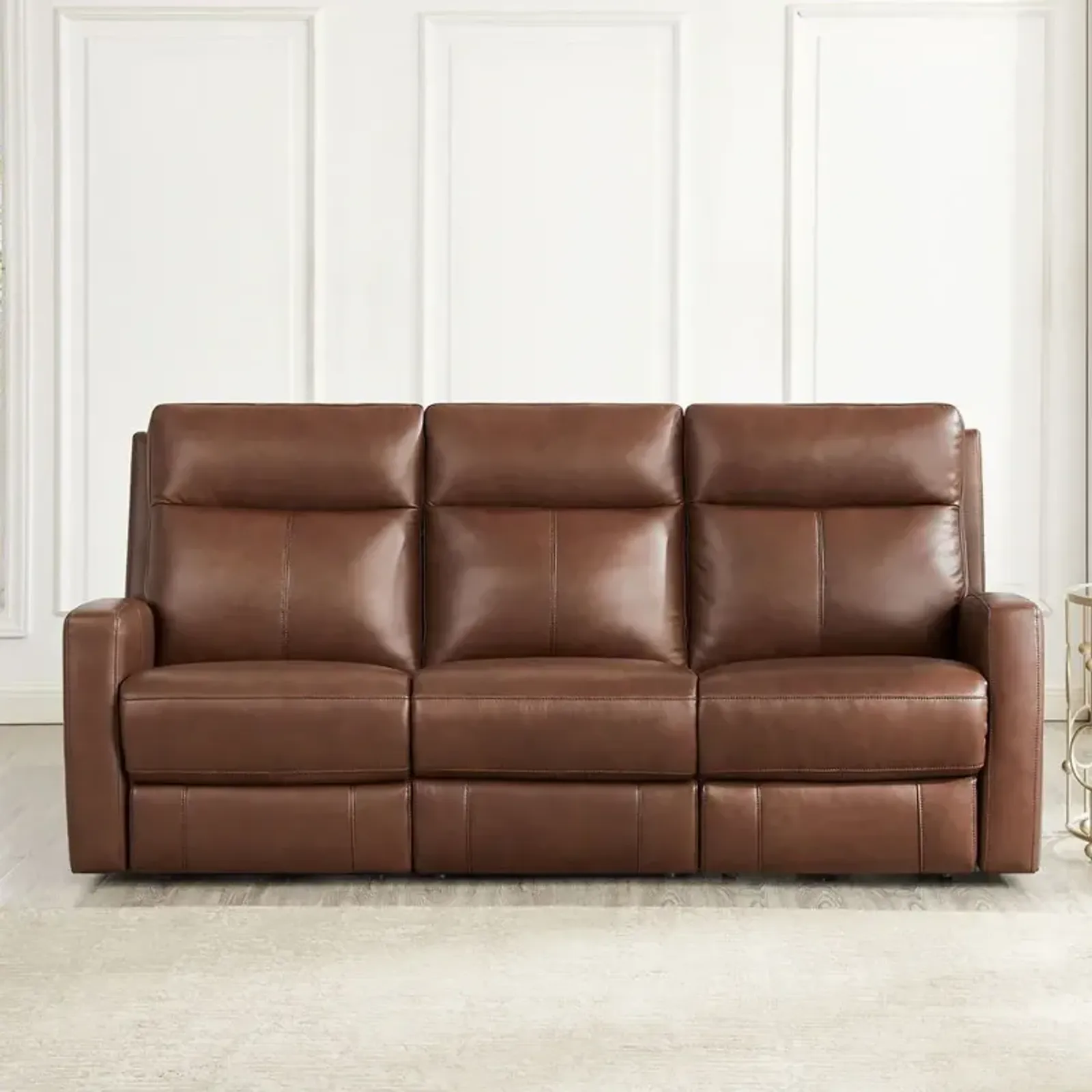 Vienna - Power Headrest Zero Gravity Reclining Sofa - Brown