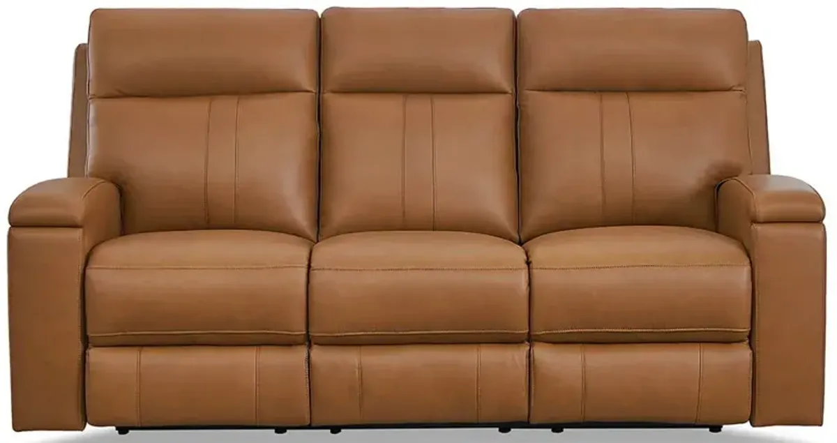 Venice - Power Headrest, Zero Gravity Reclining Sofa - Brown