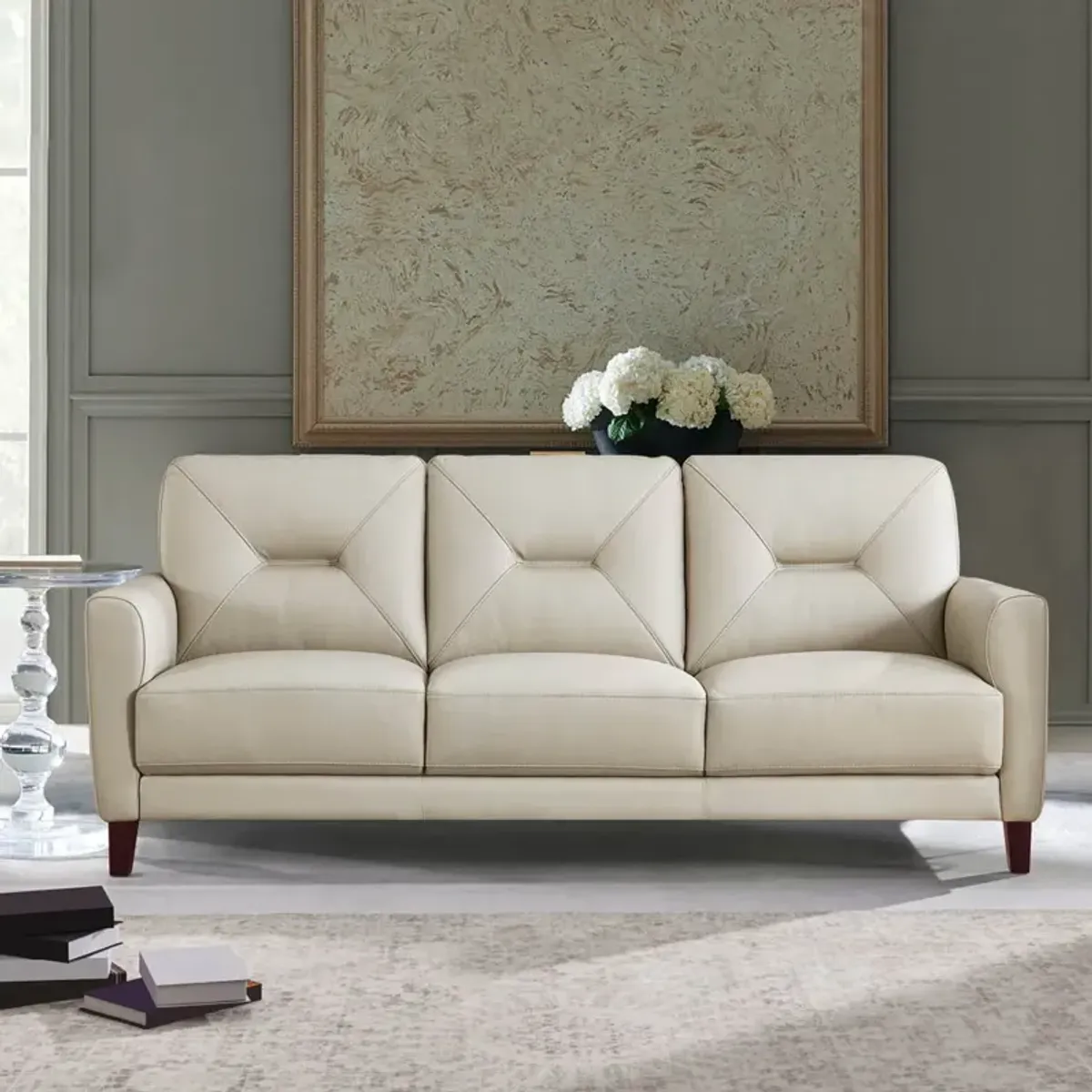 Mavis - Leather Sofa