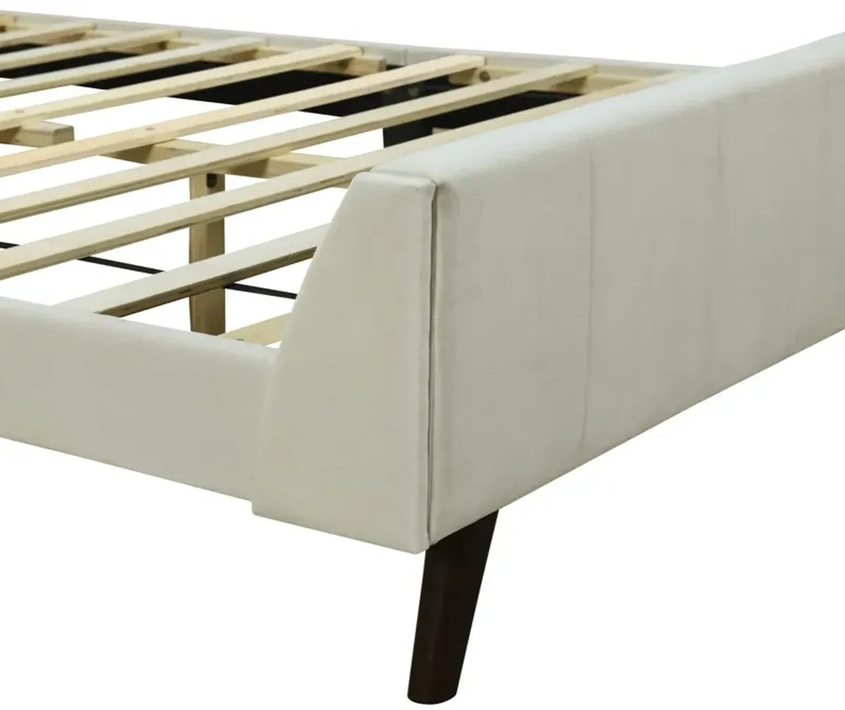 Upholstered Platform Bed, Velvet