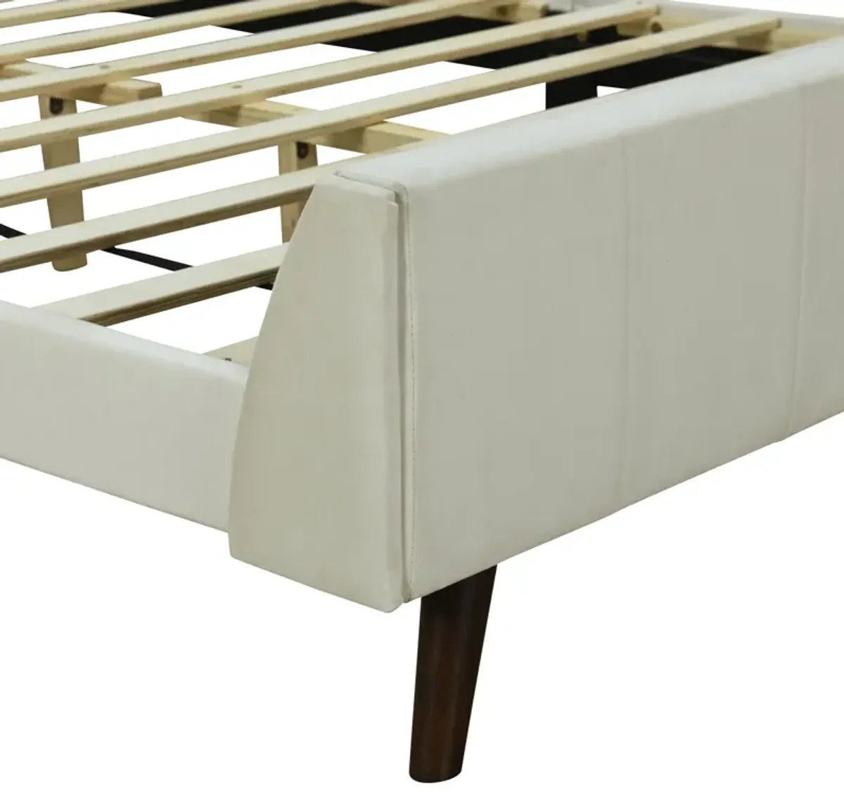 Upholstered Platform Bed, Velvet