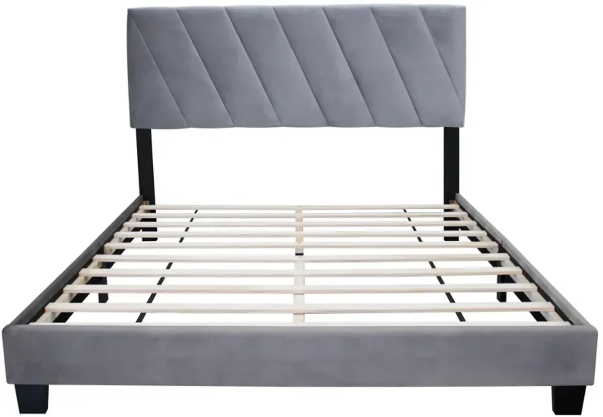 Queen Adjustable Upholstered Bed Modern Minimalist Top Styles