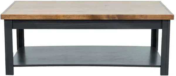 Essex - Coffee Table - Black, Whiskey