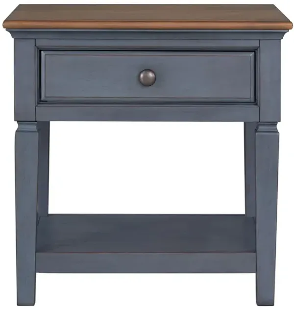 Americana - End Table - Blue