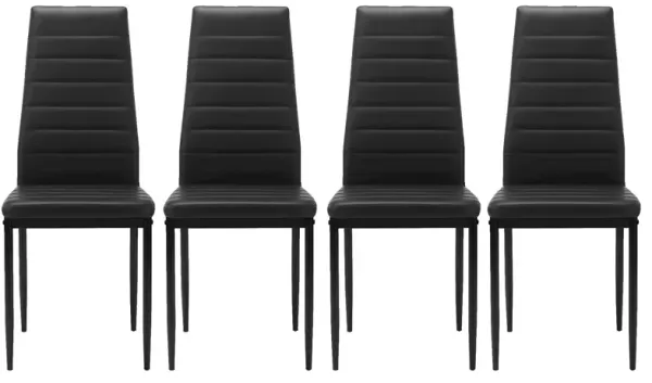 Dining Chair (Set of 4) - Black