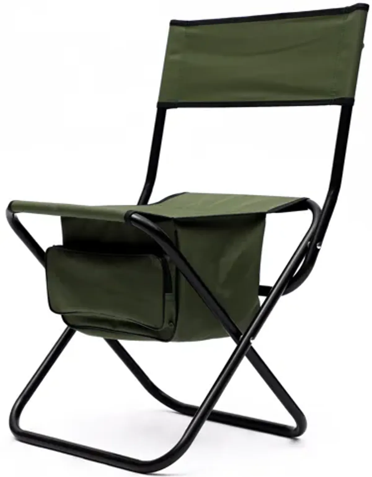 Folding Outdoor Chairs With Storage Bag, Portable Chair For Indoor, Outdoor Camping, Picnics And Fishing (Set of 2)