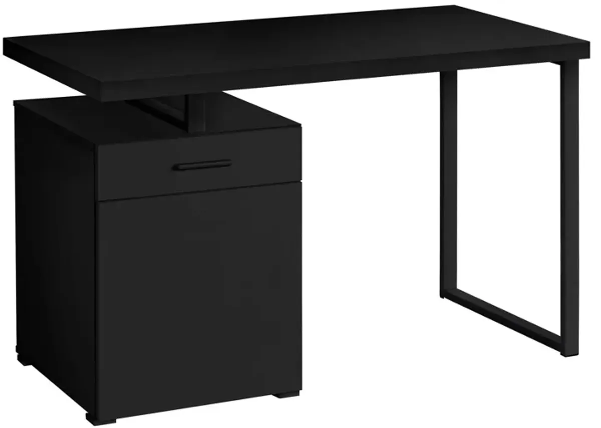 Computer Desk, Home Office, Laptop, Left, Right Set-Up, Storage Drawers, Work, Contemporary, Modern