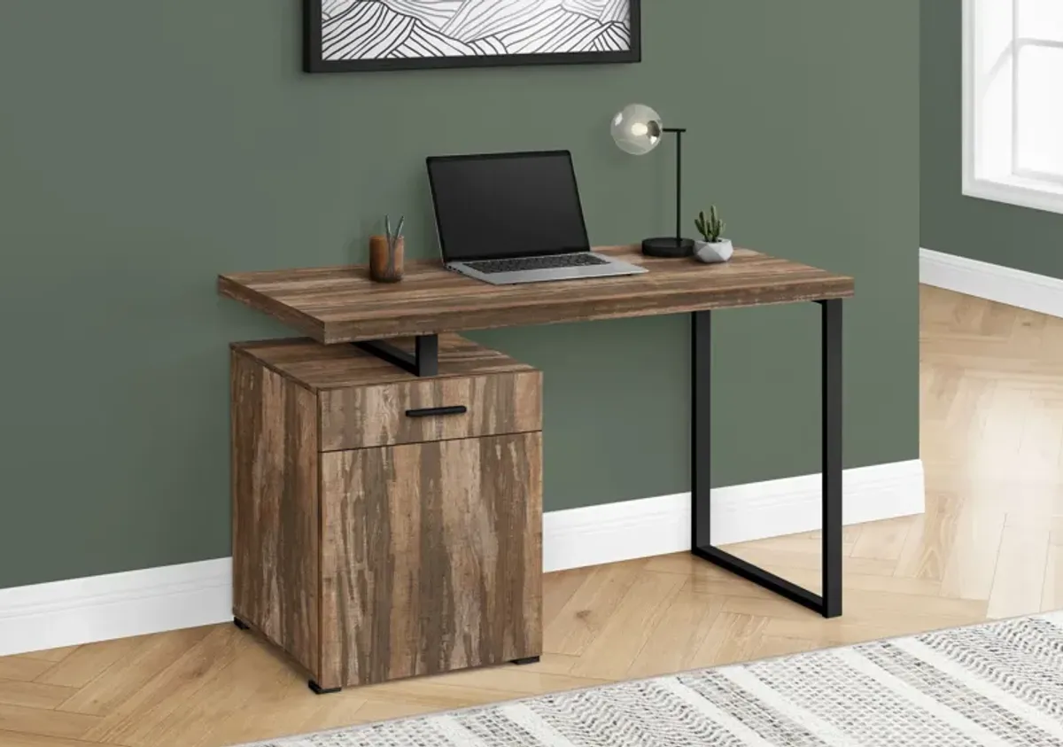 Computer Desk, Home Office, Laptop, Left, Right Set-Up, Storage Drawers, Work, Contemporary, Modern