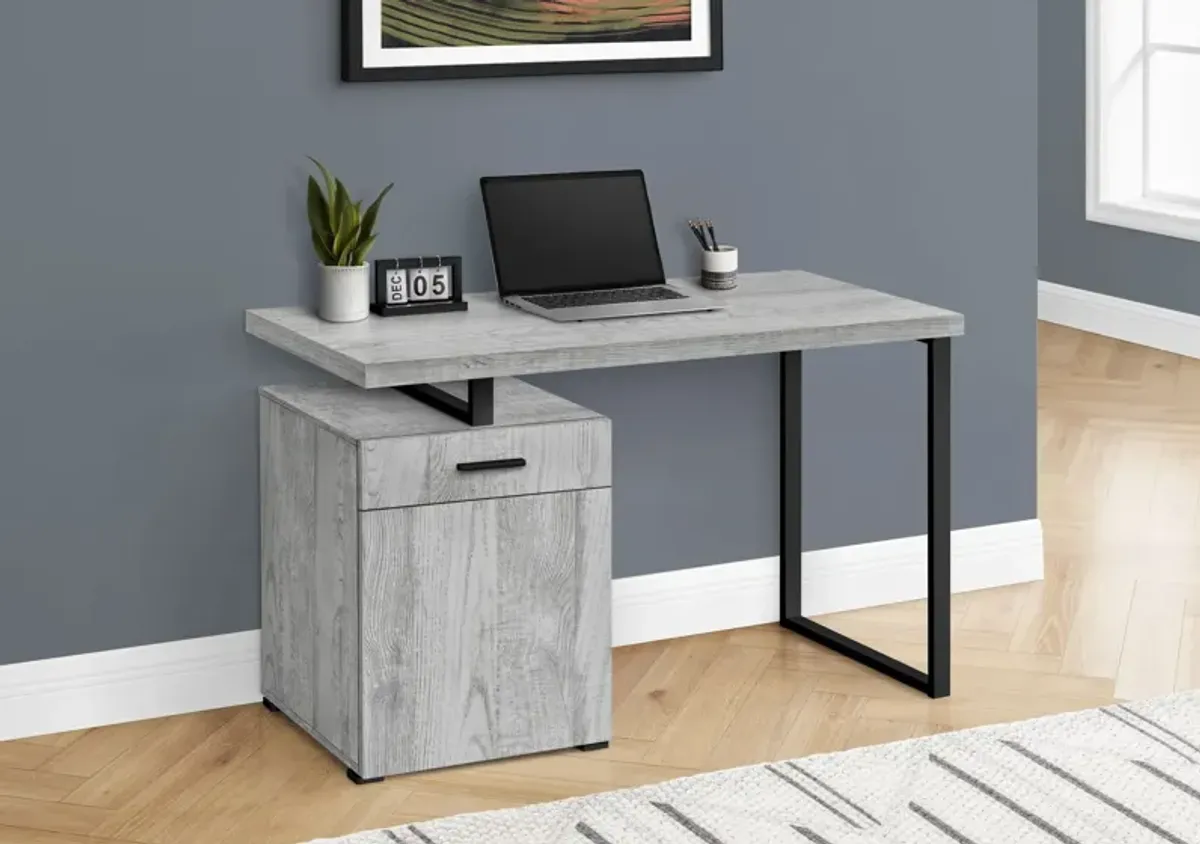 Computer Desk, Home Office, Laptop, Left, Right Set-Up, Storage Drawers, Work, Contemporary, Modern