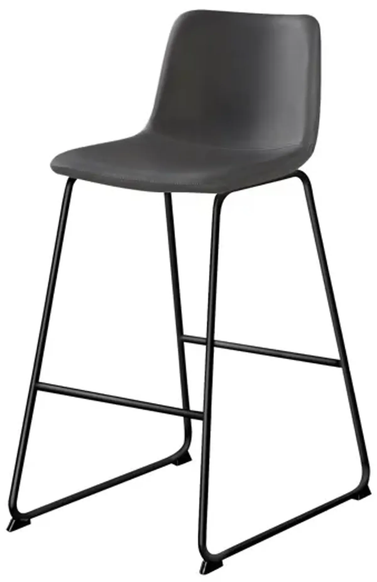 Office Chair, Bar Height, Standing, Computer Desk, Work, Leather Look, Contemporary, Modern