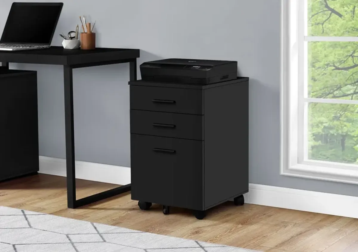 File Cabinet, Rolling Mobile, Storage Drawers, Printer Stand, Office, Work, Contemporary, Modern