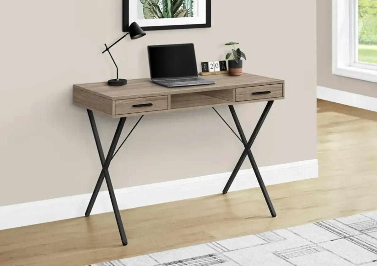 Computer Desk, Home Office, Laptop, Left / Right Set-Up, Storage Drawers, Work, Contemporary, Modern