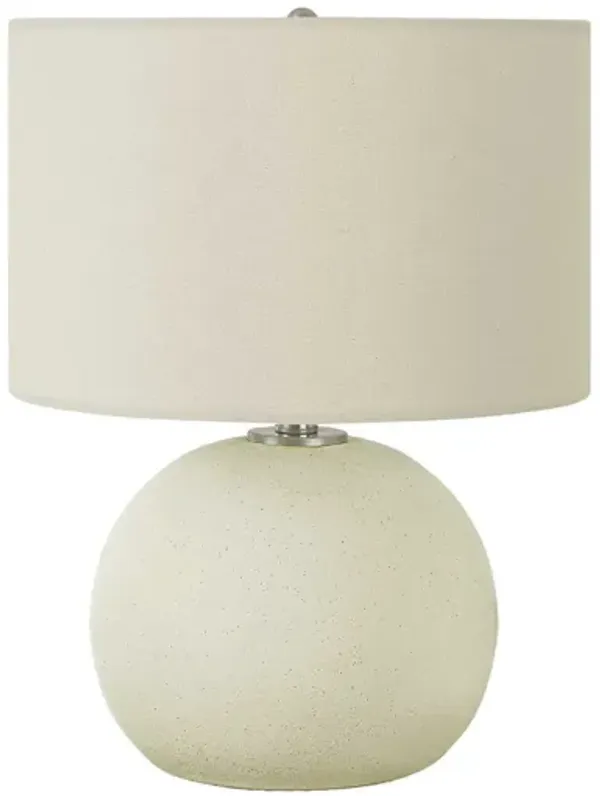 Lighting, Contemporary Table Lamp, Ceramic - Cream