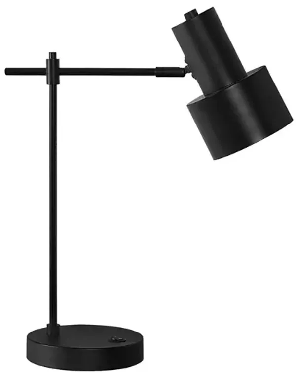 Lighting, Table Lamp, USB Port Included, Modern - Black