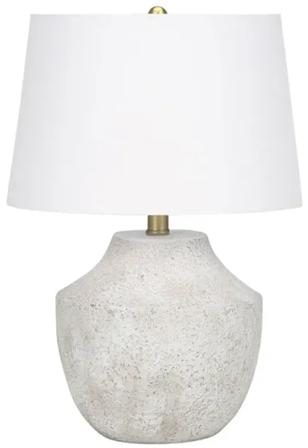Lighting, Modern Table Lamp, Concrete - Cream