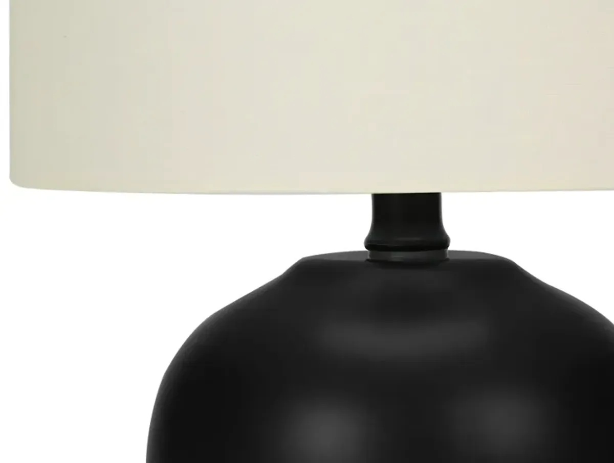 Lighting, Table Lamp, Transitional - Black / Cream