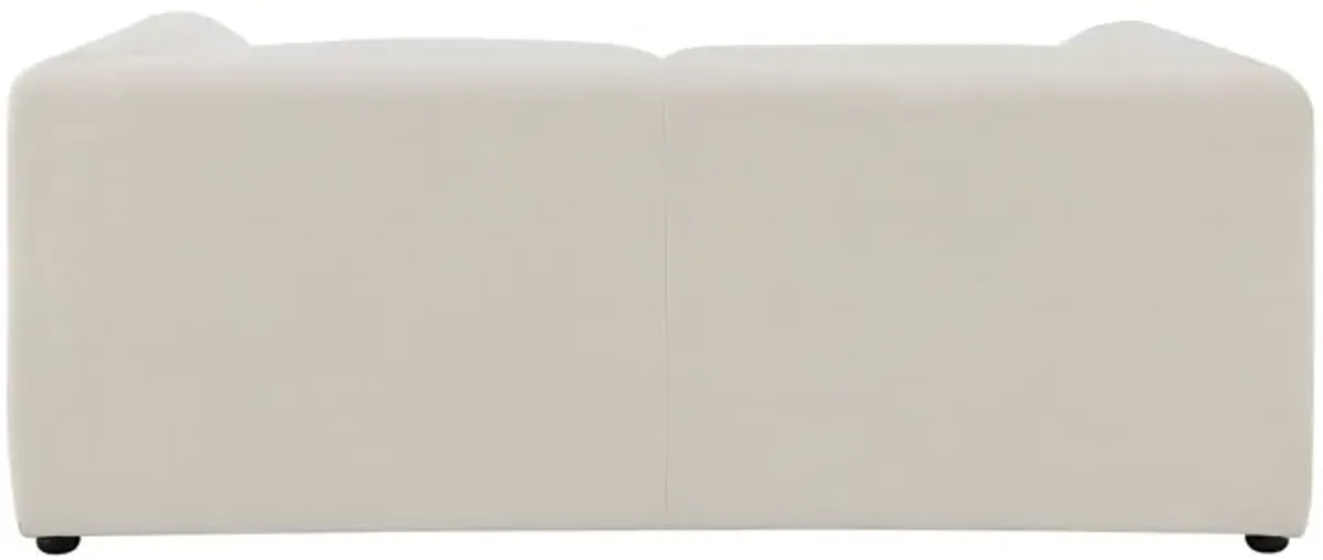 Jaeda - Boucle Loveseat - Beige