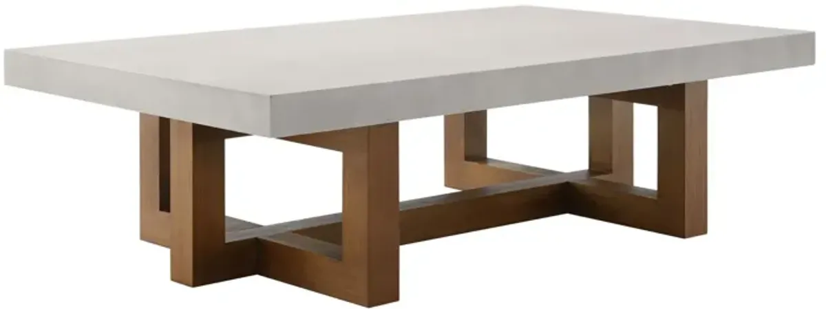 Keven - Faux Concrete Top Table