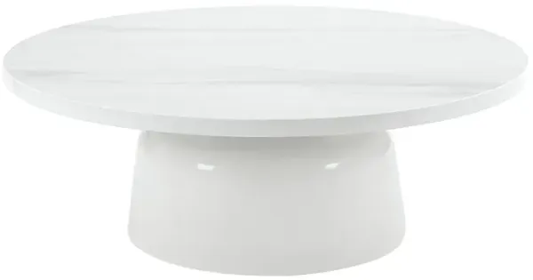 Zaid - Engineering Marble High Gloss Table