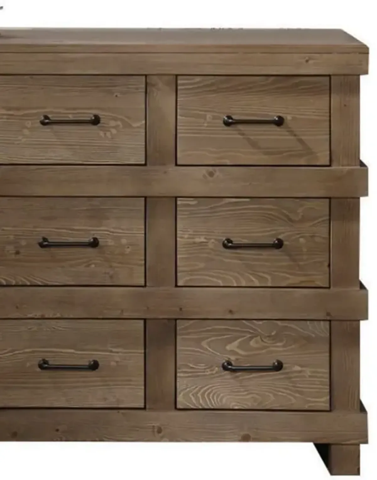 Adams - Anqtique Dresser - Brown Oak