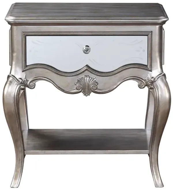 Esteban - Antique Nightstand - Champagne