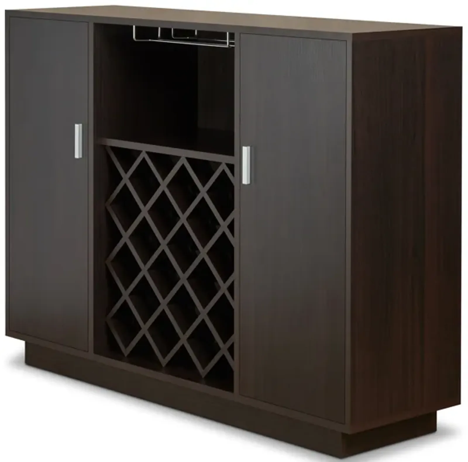 Hazen - Wine Cabinet - Espresso