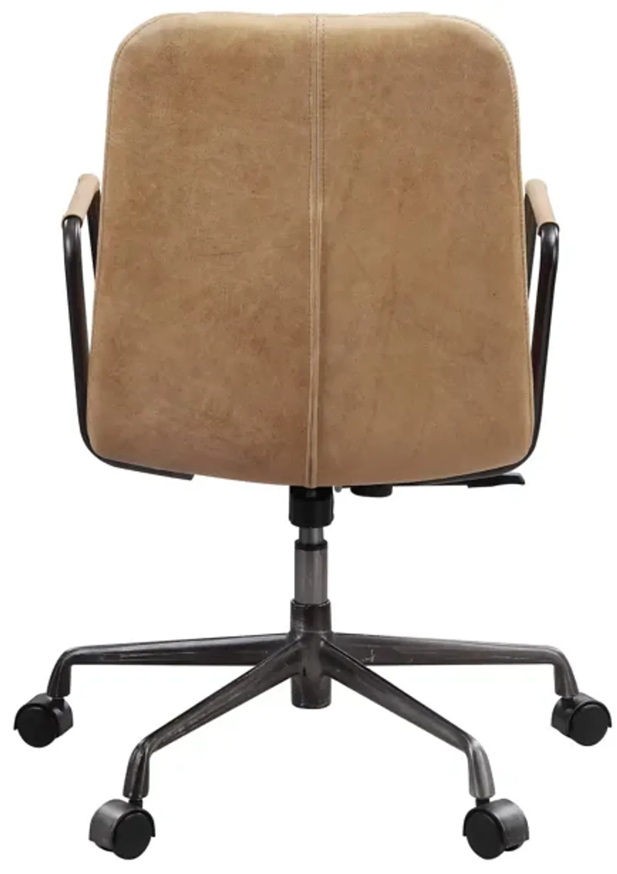 Eclarn - Top Grain Leather Office Chair - Brown