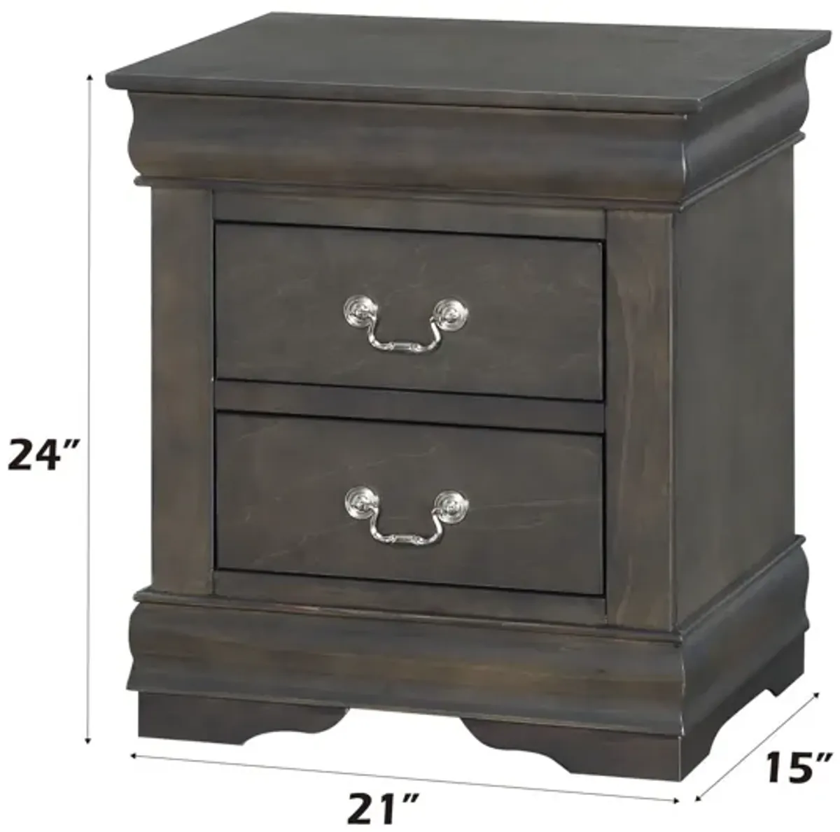 Louis Philippe - Accent Nightstand