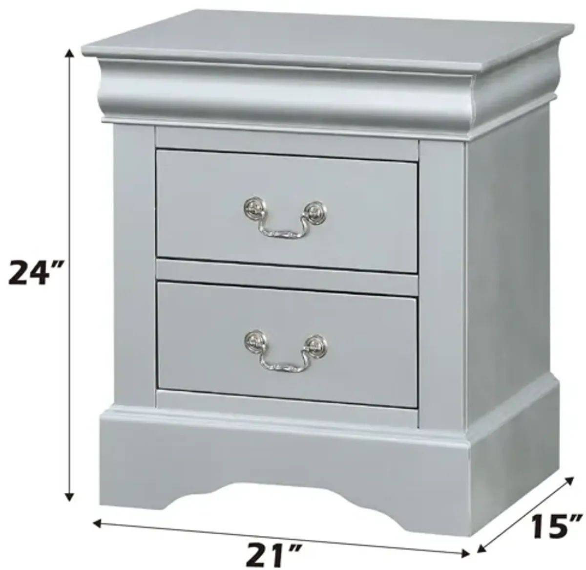 Louis Philippe - Accent Nightstand