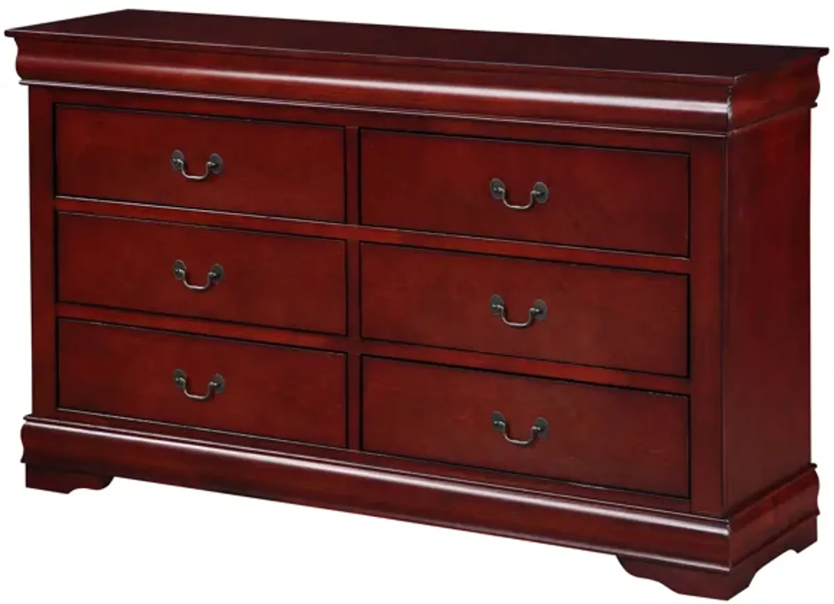 Louis Philippe - Sleigh Bedroom Set